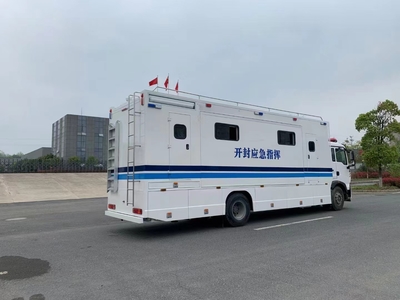 重汽汕德卡指揮車與移動手術車 醫療應急與指揮調度的新標桿